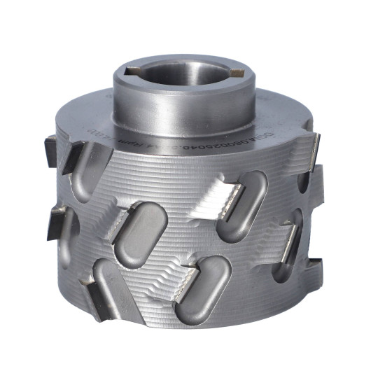 DGM.080025048.3LA4 Głowica D-80 l-48/63 d-25+2CH LN Z-3+3 (18) H-4,5 LH bez podfrez. + kołnierz ITA TOOLS