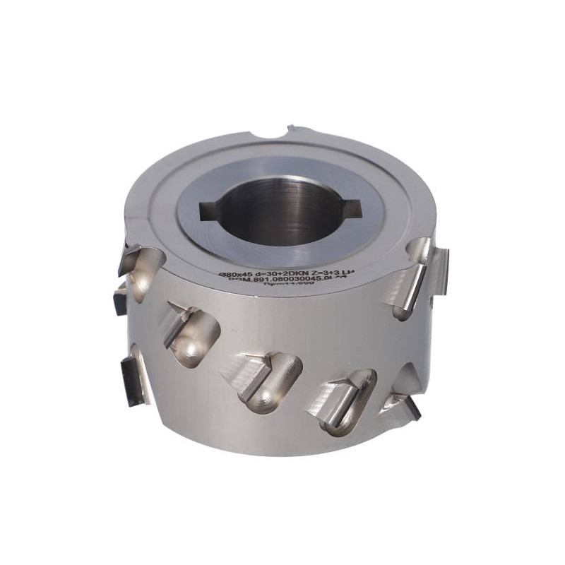 DGM.080030045.0LA4 Głowica DIA D-80 I-45 d-30+2CH Z-3+3 (Z18) H-4,5 LH bez podfrezowania ITA TOOLS