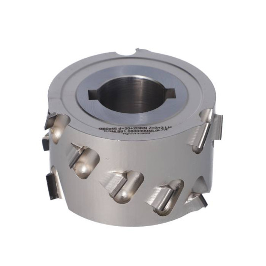 DGM.080030045.0LA4 Głowica DIA D-80 I-45 d-30+2CH Z-3+3 (Z18) H-4,5 LH bez podfrezowania ITA TOOLS