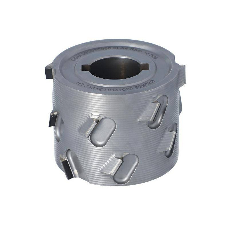 DGM.080030056.0LA4 Głowica D-80 I-56 d-30+2CH LN Z-2+2 (14) H4,5 LH bez podfrezowania SCM K100 ITA TOOLS