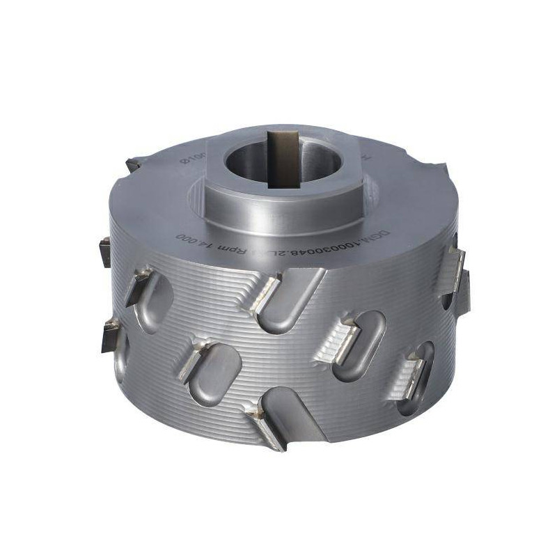 DGM.100030048.2LA4 Głowica D-100 I-48/61 d-30+2CH LN Z-3+3 (18) H-4,5 LH bez podfr. + kołnierz HEBROCK ITA TOOLS