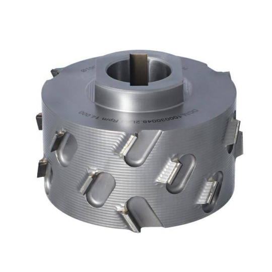 DGM.100030048.2LA4 Głowica D-100 I-48/61 d-30+2CH LN Z-3+3 (18) H-4,5 LH bez podfr. + kołnierz HEBROCK ITA TOOLS