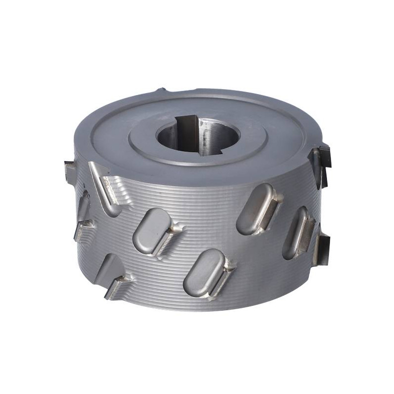 DGM.100030048.2LA4 Głowica D-100 I-48/61 d-30+2CH LN Z-3+3 (18) H-4,5 LH bez podfr. + kołnierz HEBROCK ITA TOOLS