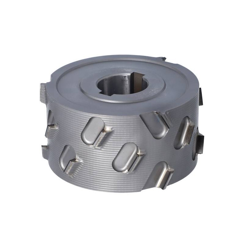 DGM.100030048.2LA4 Głowica D-100 I-48/61 d-30+2CH LN Z-3+3 (18) H-4,5 LH bez podfr. + kołnierz HEBROCK ITA TOOLS