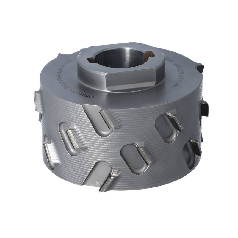 DGM.100030048.2RA4 Głowica D-100 I-48/61 d-30+2CH LN Z-3+3 (18) H-4,5 RH bez podfr. + kołnierz HEBROCK ITA TOOLS