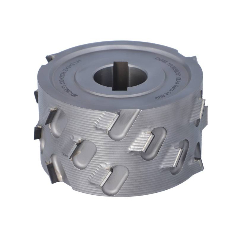 DGM.100030051.0LA4 Głowica D-100 l-51 d-30+2CH LN Z-3+3 (21) H4,5 LH kołnierz dolny 5 mm SCM K360 ITA TOOLS