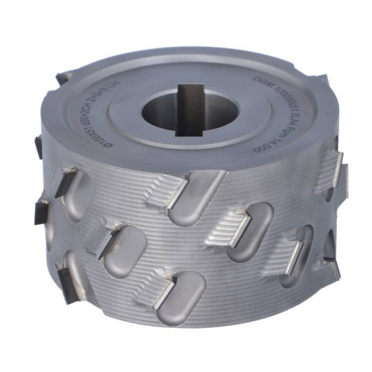 DGM.100030051.0LA4 Głowica D-100 l-51 d-30+2CH LN Z-3+3 (21) H4,5 LH kołnierz dolny 5 mm SCM K360 ITA TOOLS