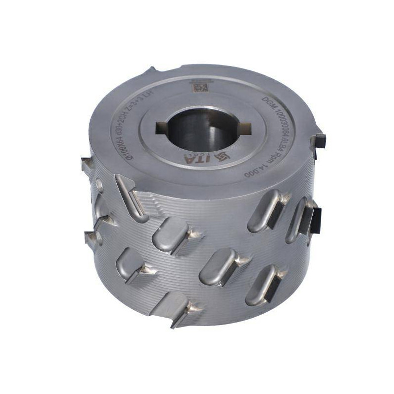 DGM.100030051.0RA4 Głowica D-100 l-51 d-30+2CH LN Z-3+3 (21) H4,5 RH kołnierz dolny 5 mm SCM K360 ITA TOOLS