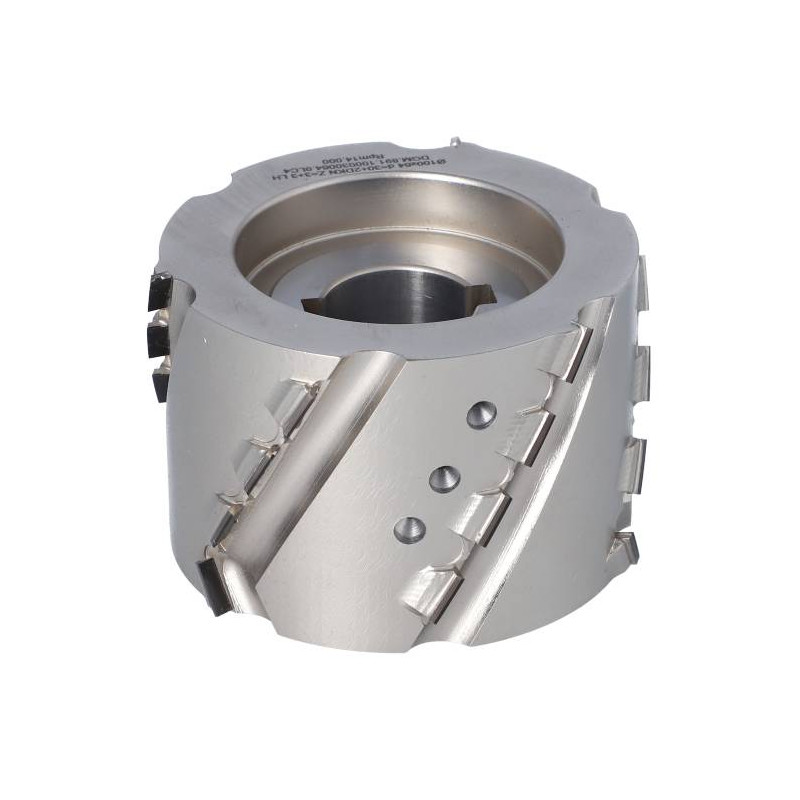 DGM.100030056.0LC4 Głowica DIA D-100 l-56 d-30+2CH Z-3+3 H-4,5 LH podfrezowanie obustronne ITA TOOLS