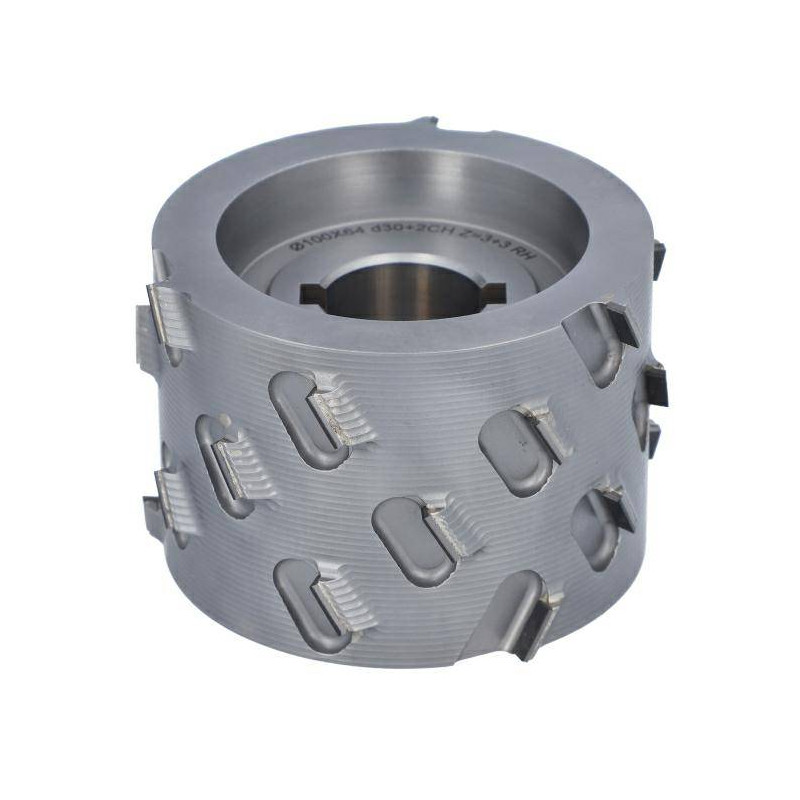 DGM.100030064.0RC4 Głowica DIA D-100 l-64 d-30+2CH Z-3+3 (24) H4,0 RH podfrez. obustronne ITA TOOLS