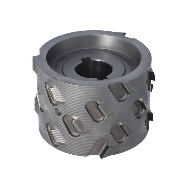 DGM.100030064.KRB4 Głowica D-100 l-64 d-30+2CH Z-3+3 (24) H4,5 RH podfrez. g&oacute;rne 10 mm + kołnierz dolny 6 mm ITA TOOLS