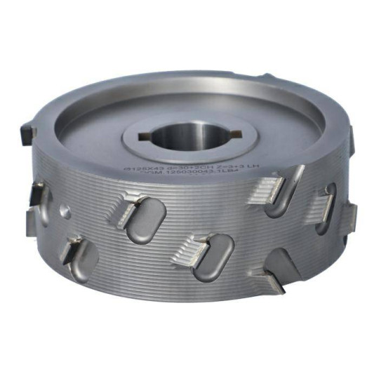 DGM.125030043.1LB4 Głowica D-125 I-43 d-30+2CH Z-3+3 LN H-4,5 LH podfrezowanie g&oacute;rne / ZPK ITA TOOLS