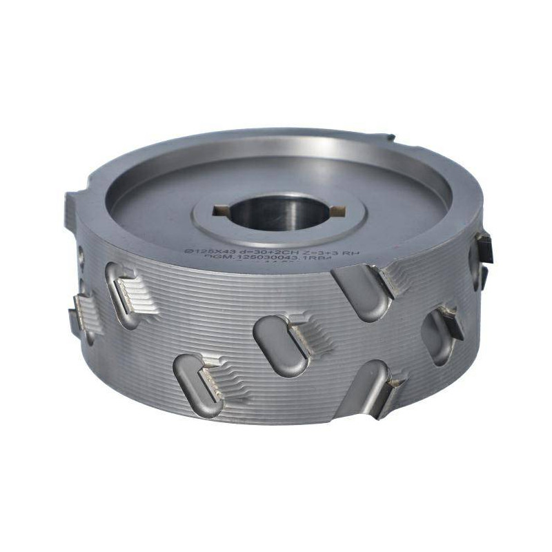 DGM.125030043.1RB4 Głowica D-125 I-43 d-30+2CH Z-3+3 LN H-4,5 RH podfrezowanie g&oacute;rne / ZPK ITA TOOLS