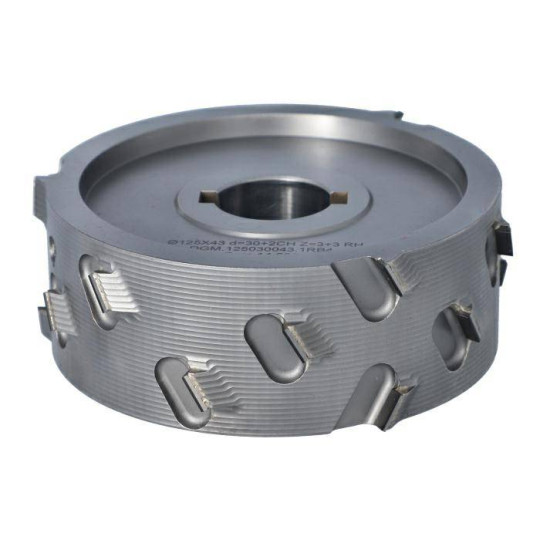 DGM.125030043.1RB4 Głowica D-125 I-43 d-30+2CH Z-3+3 LN H-4,5 RH podfrezowanie g&oacute;rne / ZPK ITA TOOLS