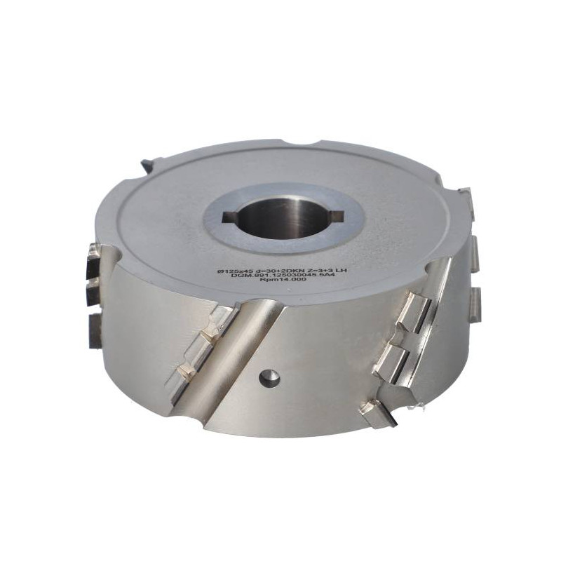 DGM.125030045.0LA4 Głowica DIA D-125 I-45 d-30+2CH LN Z-3+3 (Z18) H-4,5 LH bez podfrez. / LOW NOISE ITA TOOLS