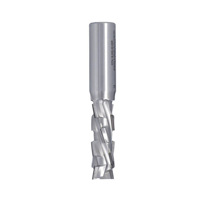 DTN.18.055.20.0SR Frez DIA Z2+1 D-18 I- 55 L-120 S-20x50 RH 12PCD+1HM H2,5 4 spirale korpus: STAL ITA TOOLS