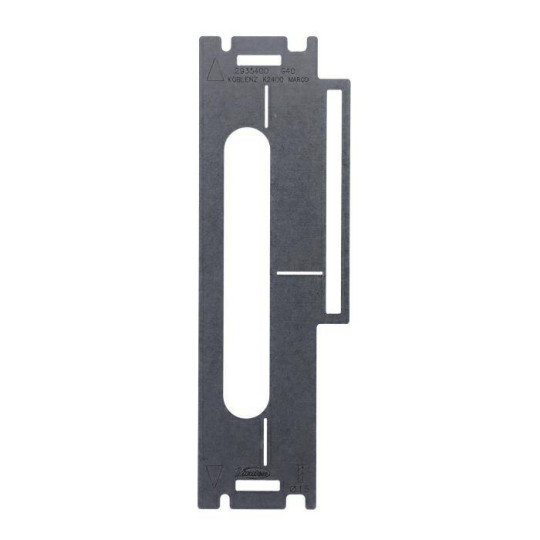 Szablon Kubica K2400 Ościeznica G40/F15 do FR129VB 2935400 Virutex Szablon Kubica K2400 Ościeznica G40/F15 do FR129VB 2935400 Virutex