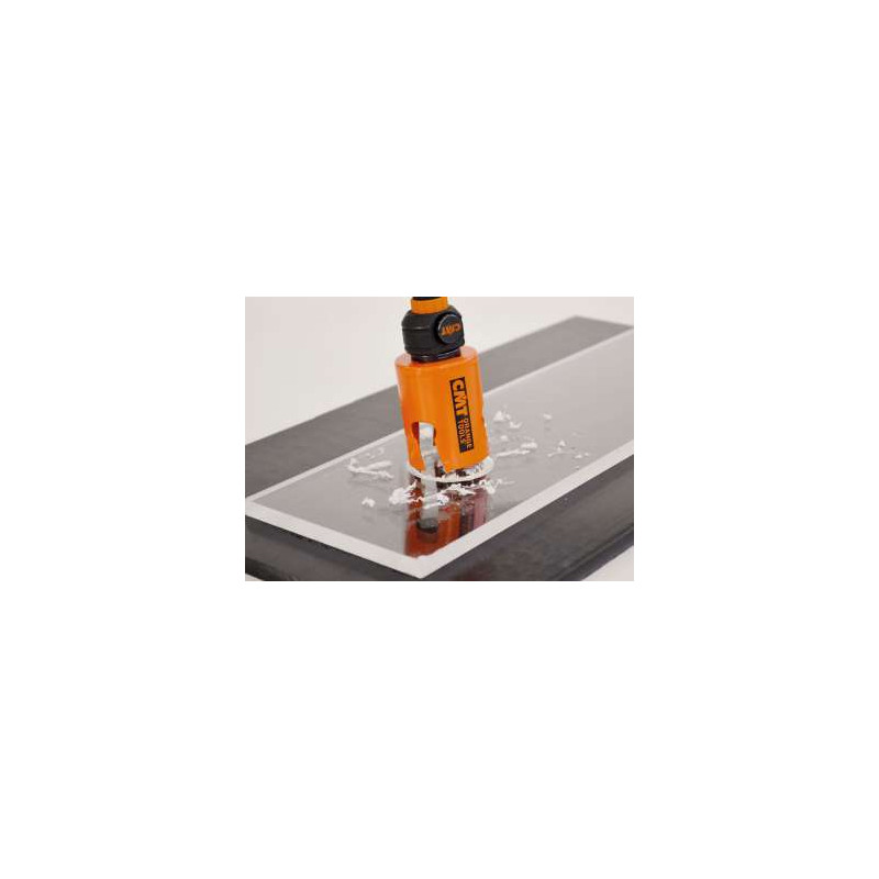 Otwornica uniwersalna 68 mm z pogłębiaczem max rpm Drewno,MDF/PCV/Cegła/Terakota CMT 550-068CSX