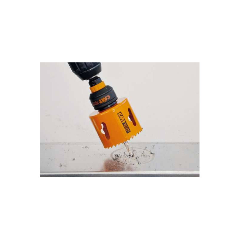 Otwornica Bi-Metal+ 19 mm max rpm Metal/Nierdzewka/Żeliwo/ALU CMT 551-019X