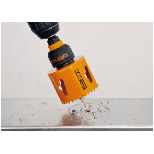 Otwornica Bi-Metal+ 73 mm max rpm Metal/Nierdzewka/Żeliwo/ALU CMT 551-073X Otwornica Bi-Metal+ 73 mm max rpm Metal/Nierdzewka/Żeliwo/ALU CMT 551-073X