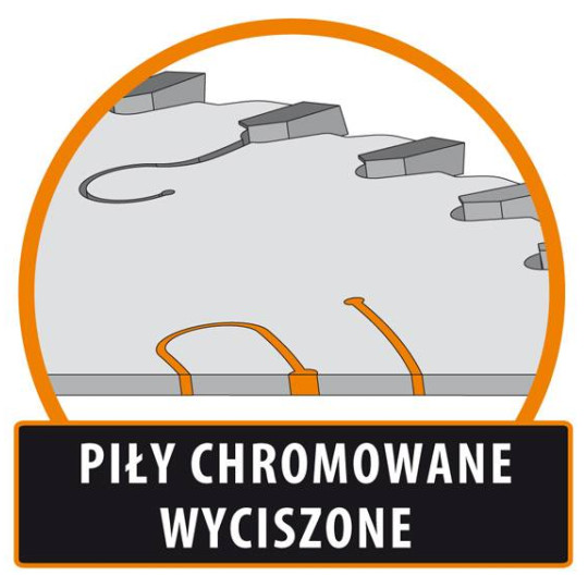 285.860.11M Piła tarcza HM D260 F30 Z60 K2,5/1,8 COMBI3 CHROME CMT