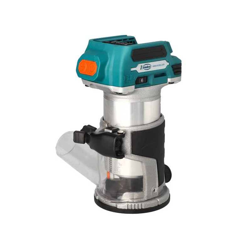 FRB300 Frezarka akumlatorowa 20V silnik bezszczotkowy koszyk 6-8 mm bez akumlatora VIRUTEX