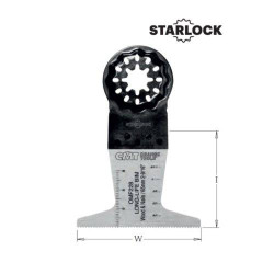 OMF228-X50 Brzeszczot oscylacyjny W65 I50 TS 1,4 TPI18 50szt. STARLOCK CMT