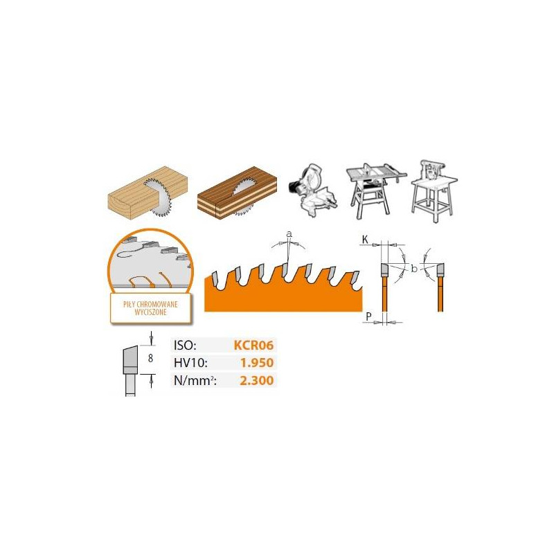 285.760.48H Piła tarcza HM D160 F20 Z48 2,2/1,6 ATB CMT