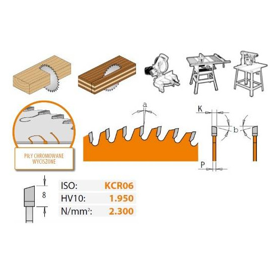 285.760.48H Piła tarcza HM D160 F20 Z48 2,2/1,6 ATB CMT