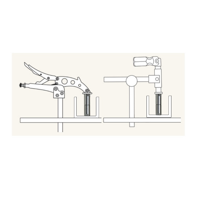 Przedłużka M6-M8 do MAXI-F & MAXI-R PIHER P60501