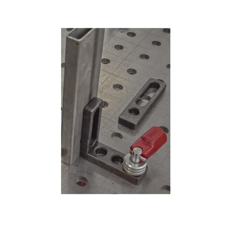 Ogranicznik do stoł&oacute;w spawalniczych 16 mm 90x30x90 PIHER P19070