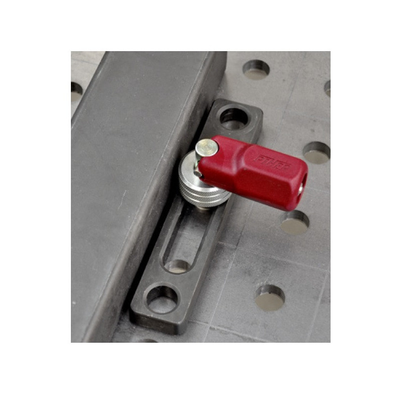 Ogranicznik do stoł&oacute;w spawalniczych 16 mm 150x30x12 PIHER P19076