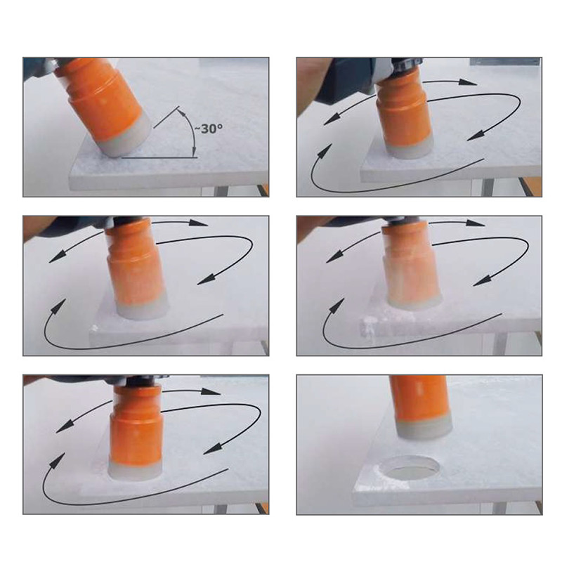 Otwornica diamentowa do cięcia na sucho do szlifierek kątowych CMT 552-505