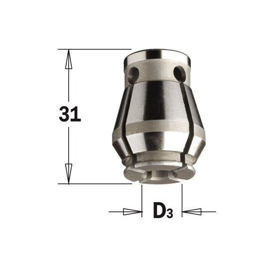 Tuleja do uchwytu 123 Tuleja do uchwytu 123
