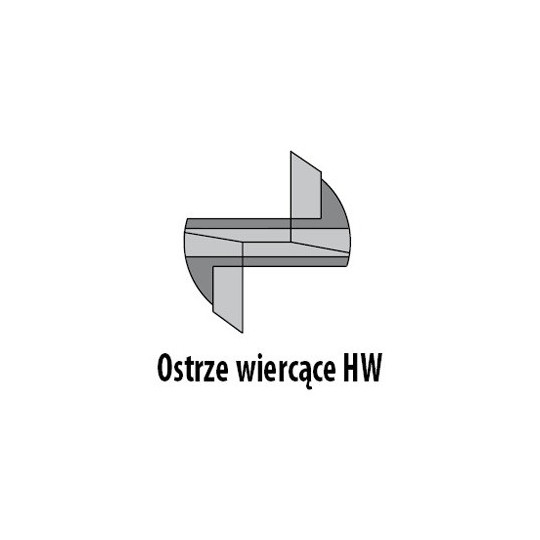 Frez rowkujący z gwintem wewnętrznym