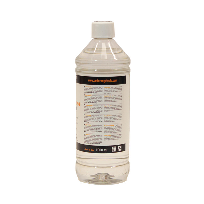 Płyn smarujący do blat&oacute;w maszyn stolarskich lubrykant 1l CMT 998.002.01