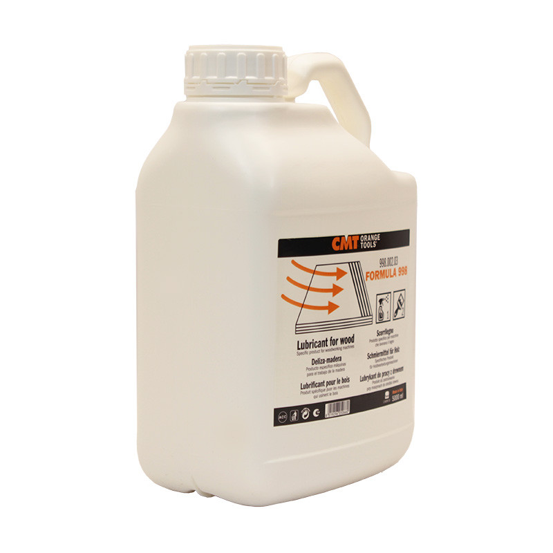 Płyn smarujący do blat&oacute;w maszyn stolarskich lubrykant 5l CMT 998.002.01