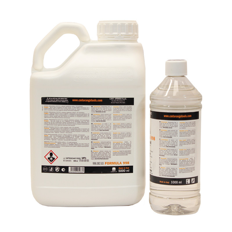 Płyn smarujący do blat&oacute;w maszyn stolarskich lubrykant 5l CMT 998.002.01