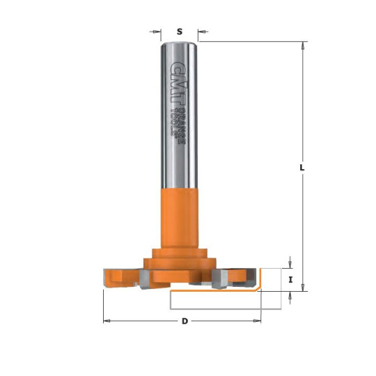 822.034.11 Frez HM D-52 I-6,5 L-83,5 S-12,7 Z-6 CMT