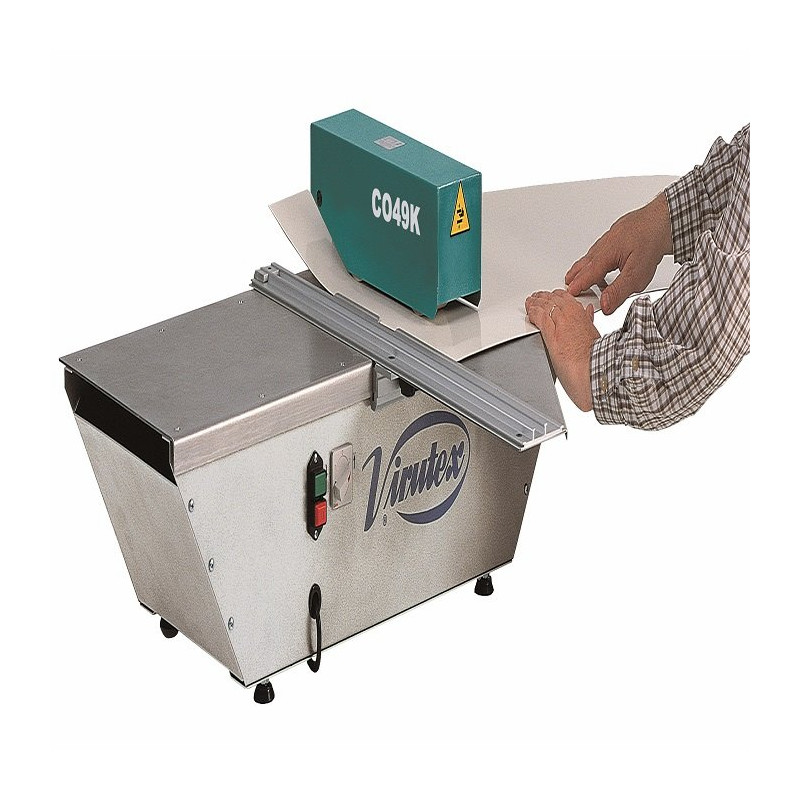 Automatyczna przycinarka laminatu 180W, max grubość cięcia 1,6mm, waga 44kg VIRTUEX CO49K