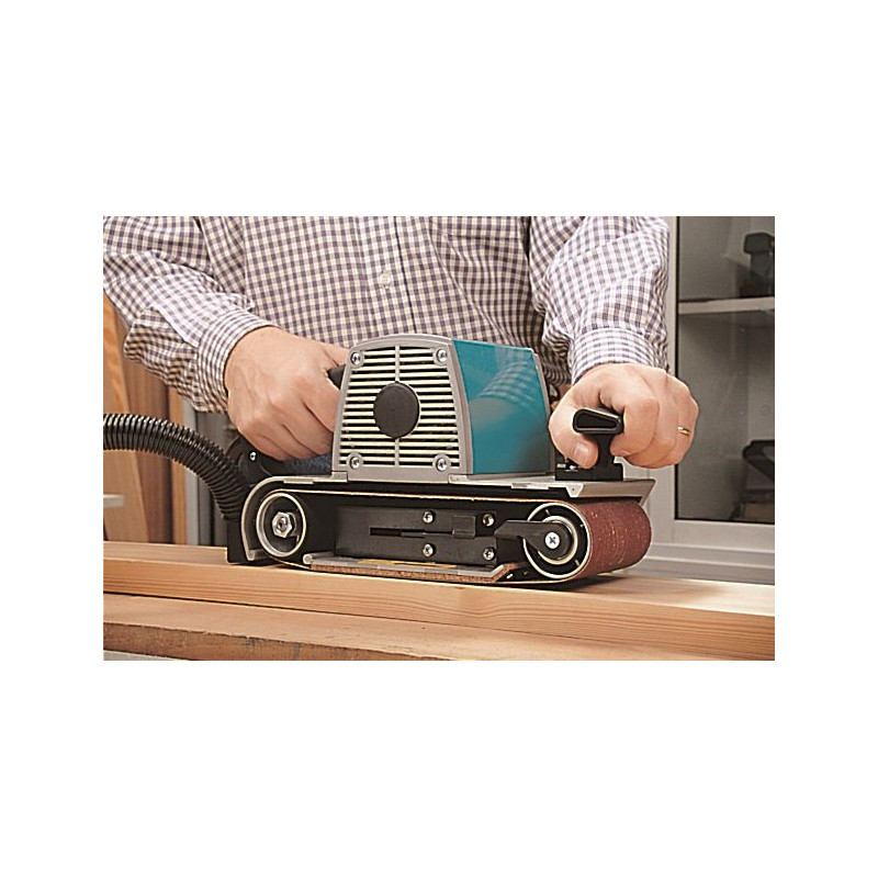 Szlifierka taśmowa tr&oacute;jfazowa 900W, pow. rob. 175x100mm, wym. pasa 690x100mm VIRTUEX AF11