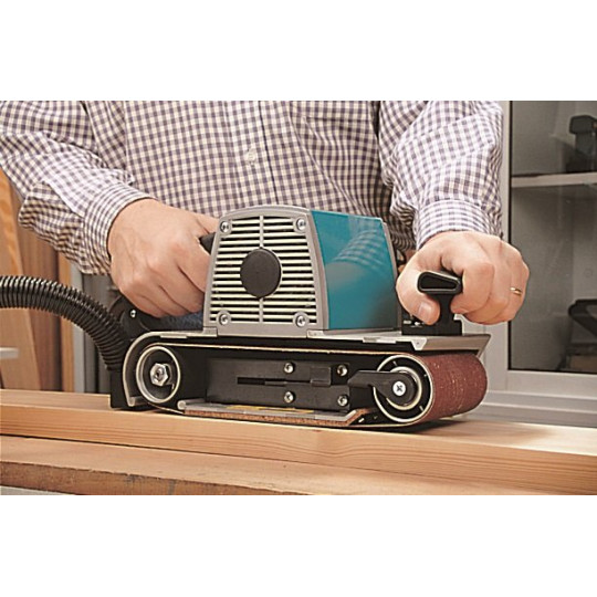 Szlifierka taśmowa tr&oacute;jfazowa 900W, pow. rob. 175x100mm, wym. pasa 690x100mm VIRTUEX AF11