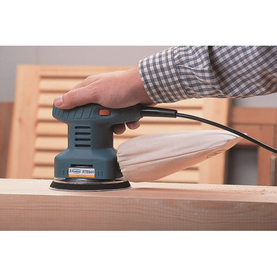 Mini-szlifierka mimośrodowa 180W, oscylacja 2mm, dysk 125mm, RPM 7000–12500 VIRTUEX RTE84H Mini-szlifierka mimośrodowa 180W, oscylacja 2mm, dysk 125mm, RPM 7000–12500 VIRTUEX RTE84H