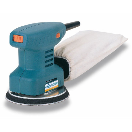 Mini-szlifierka mimośrodowa 180W, oscylacja 2mm, dysk 125mm, RPM 7000–12500 VIRTUEX RTE84H Mini-szlifierka mimośrodowa 180W, oscylacja 2mm, dysk 125mm, RPM 7000–12500 VIRTUEX RTE84H