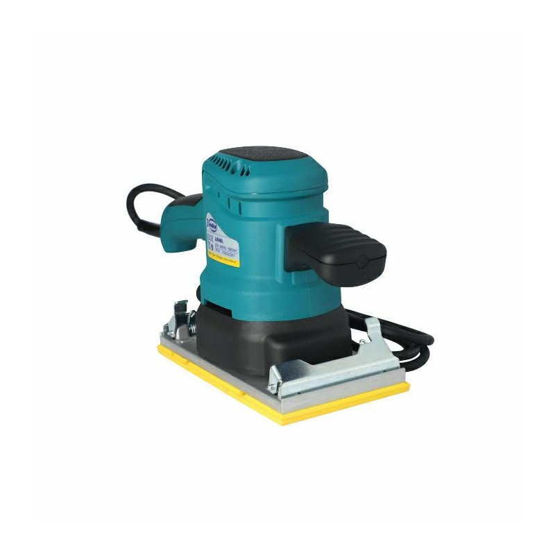 Elektroniczna szlifierka orbitalna 370W 4000-9800RPM, podkładka 115x208mm VIRTUEX LRE46L