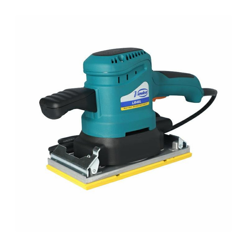 Elektroniczna szlifierka orbitalna 370W 4000-9800RPM, podkładka 115x208mm VIRTUEX LRE46L