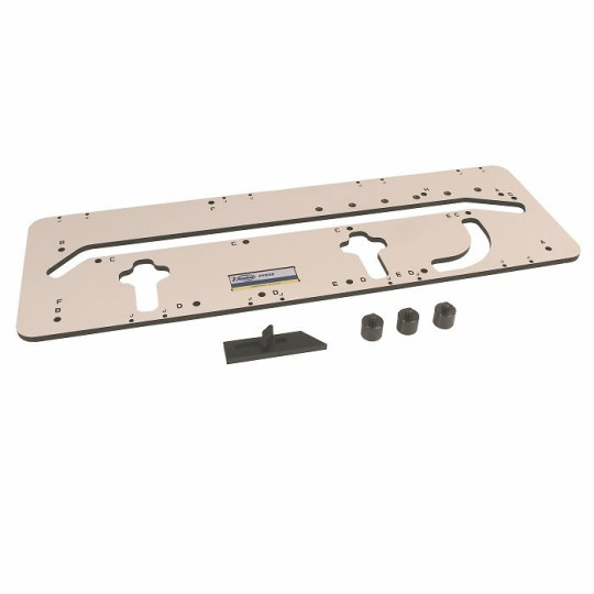 Szablon do blat&oacute;w szer. 420mm, max szer. blatu 650mm, kąt 45 90 stopni VIRTUEX PFE60