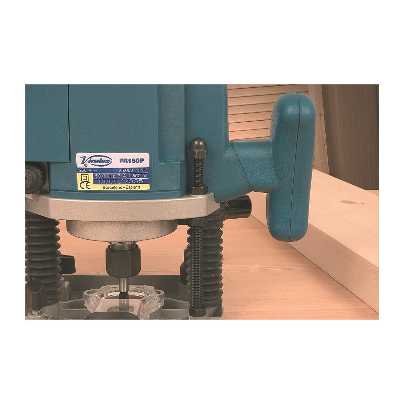 FRE160P Frezarka g&oacute;rnowrzecionowa 1800W 11500-23000RPM tuleja 12mm gł. frez. 0-60 VIRUTEX