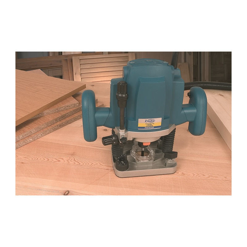 FRE160P Frezarka g&oacute;rnowrzecionowa 1800W 11500-23000RPM tuleja 12mm gł. frez. 0-60 VIRUTEX