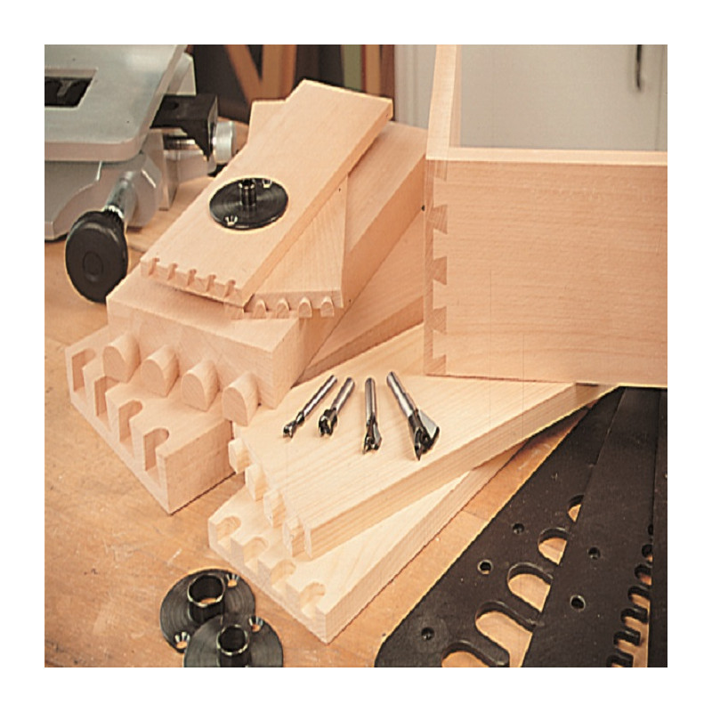 PL11 Szablon do frezowania połączeń 360mm, grubość obrabianej płyty 10-30mm, 6,2kg VIRUTEX